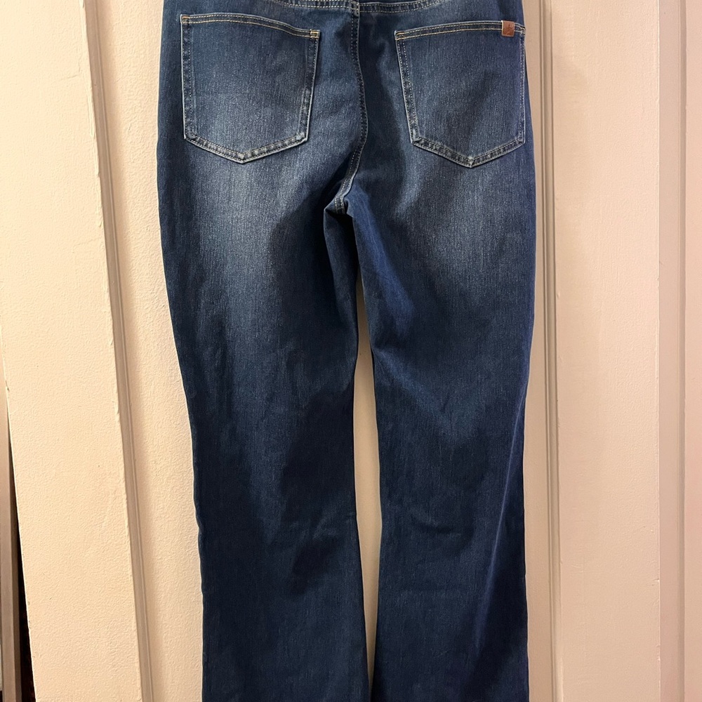 HALARA Women's Classic Blue Flare Jeans new with tags - Picture 2 of 6